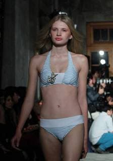 A model presents creations of Brazilian brand Zingara during the Mexico Fashion Week in Mexico City, Mexico, 16 November 2017. The event takes place between the 12 and 17 November. Mexico s Fashion Week !ACHTUNG: NUR REDAKTIONELLE NUTZUNG!  Copyright: xMarioxGuzmánx MEX007 20171117-636464950520310409