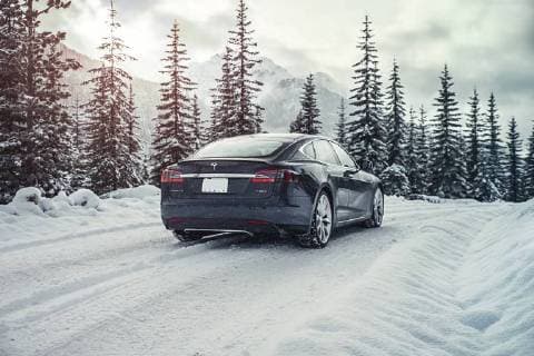 December 4, 2016 - California, U.S. - The Tesla Model S is a full-sized all-electric five-door, luxury liftback, produced by Tesla, Inc., and introduced on 22 June 2012. It scored a perfect 5.0 NHTSA automobile safety rating. The EPA official range for the 2017 Model S 100D, which is equipped with a 100ÊkWh (360ÊMJ) battery pack, is 341 miles, higher than any other electric car. U.S. - ZUMAz03_ 20161204_shd_z03_756 Copyright: xTeslaxMotorsx