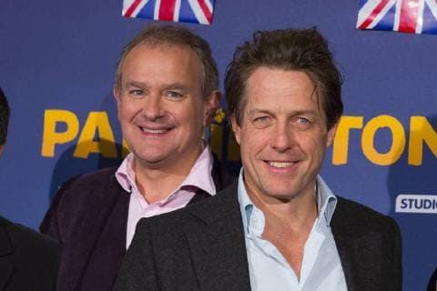 Hugh Bonneville Hugh Grant CELEBRITES Avant premiere du film Paddington 2 Paris 19 11 2017 StephenCaillet Panoramic 