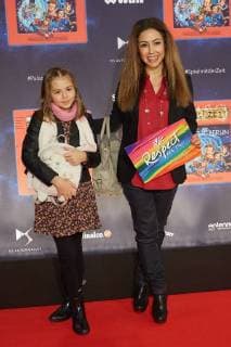 Anastasia Zampounidis with Niece Tessa World premiere Germany greatest Children show Game with the Time in Frederick city Palace Berlin at 19 11 2017 World premiere Game with the Time