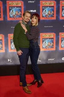 Isabell Horn with Friend Jens Ackermann World premiere Germany greatest Children show Game with the Time in Frederick city Palace Berlin at 19 11 2017 World premiere Game with the Time