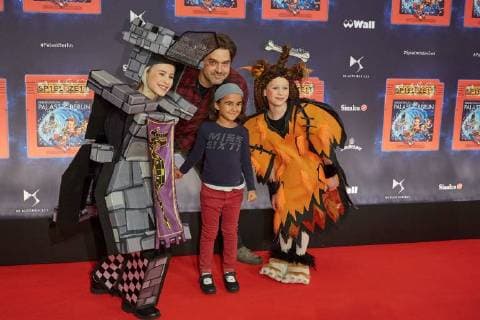 Raphael Vogt with Godchild World premiere Germany greatest Children show Game with the Time in Frederick city Palace Berlin at 19 11 2017 World premiere Game with the Time