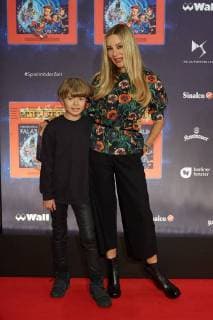 Xenia Seeberg and Son Philipp Elias World premiere Germany greatest Children show Game with the Time in Frederick city Palace Berlin at 19 11 2017 World premiere Game with the Time