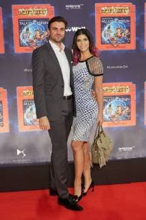 Felix Steiner and Micaela Schäfer World premiere Germany greatest Children show Game with the Time in Frederick city Palace Berlin at 19 11 2017 World premiere Game with the Time