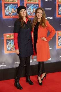 Pamela Falcon and Mara Bergmann World premiere Germany greatest Children show Game with the Time in Frederick city Palace Berlin at 19 11 2017 World premiere Game with the Time
