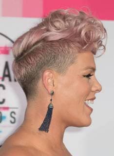 November 19, 2017 - Los Angeles, California, U.S - Pink on the Red Carpet of the 2017 American Music Awards held on Sunday, November 19, 2017 at the Microsoft Theatre in Los Angeles, California. Los Angeles U.S. - ZUMAp124 20171119_zaa_p124_031 Copyright: xJavierxRojasx