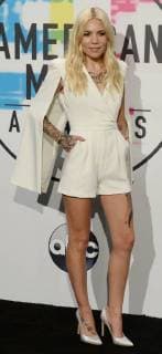 Skylar Grey backstage at the annual American Music Awards held at Microsoft Theater in Los Angeles, on November 19, 2017.  LAP2017111991 JIMxRUYMEN