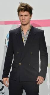 Presenter Ansel Elgort backstage at the annual American Music Awards held at Microsoft Theater in Los Angeles, on November 19, 2017.  LAP2017111995 JIMxRUYMEN