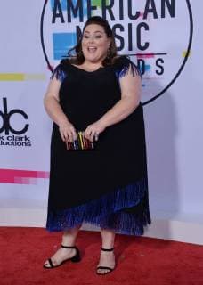 Actress Chrissy Metz arrives for the annual American Music Awards held at Microsoft Theater in Los Angeles, on November 19, 2017.  LAP20171119129 JIMxRUYMEN