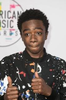 November 19, 2017 - Los Angeles, California, United States of America - Caleb McLaughlin on the Red Carpet of the 2017 American Music Awards held on Sunday, November 19, 2017 at the Microsoft Theatre in Los Angeles, California. JAVIER ROJAS PI Los Angeles United States of America - ZUMAp124 20171119_zaa_p124_207 Copyright: xJavierxRojas Pix