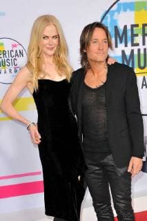 Nicole Kidman and her Husband Keith Urban at the Arrival to the American Music Awards at 19 11 2017 in Los Angeles 2017 American Music Awards in Los Angeles