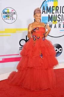 Pink at the Arrival to the American Music Awards at 19 11 2017 in Los Angeles 2017 American Music Awards in Los Angeles