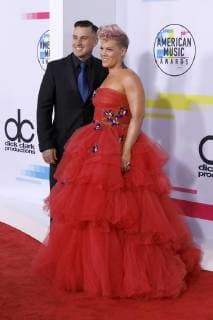 Pink with Husband Carey Hard at the award Ceremony the 44 American Music Awards in Microsoft Theatre Los Angeles 19 11 2017 Foto:xD.xBedrosianx xFuturexImage
