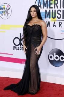 Demi Lovato at the award Ceremony the 44 American Music Awards in Microsoft Theatre Los Angeles 19 11 2017 Foto:xD.xBedrosianx xFuturexImage