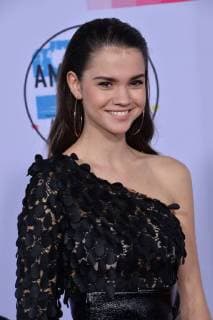 Australian actress Maia Mitchell arrives for the annual American Music Awards held at Microsoft Theater in Los Angeles, on November 19, 2017.  LAP20171119204 JIMxRUYMEN