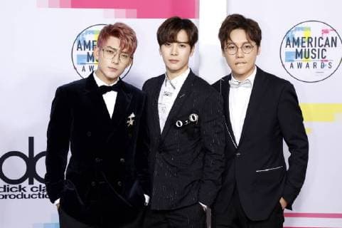Got 7 at the award Ceremony the 44 American Music Awards in Microsoft Theatre Los Angeles 19 11 2017 Foto:xD.xBedrosianx xFuturexImage