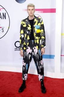 Machine Gun Kelly at the award Ceremony the 44 American Music Awards in Microsoft Theatre Los Angeles 19 11 2017 Foto:xD.xBedrosianx xFuturexImage