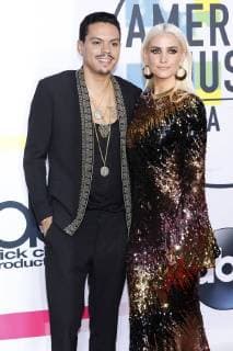 Evan Ross with Wife Ashlee Simpson at the award Ceremony the 44 American Music Awards in Microsoft Theatre Los Angeles 19 11 2017 Foto:xD.xBedrosianx xFuturexImage
