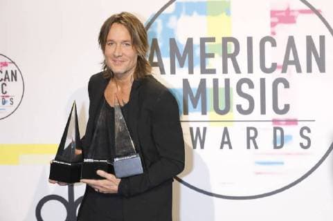 Keith Urban at the award Ceremony the 44 American Music Awards in Microsoft Theatre Los Angeles 19 11 2017 Foto:xD.xBedrosianx xFuturexImage