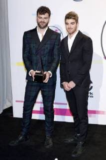 Alex Pall and Andrew Taggart The Chainsmokers at the award Ceremony the 44 American Music Awards in Microsoft Theatre Los Angeles 19 11 2017 Foto:xD.xBedrosianx xFuturexImage