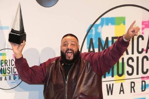 Presiträger DJ Khaled at the American Music Awards at 19 11 2017 in Los Angeles 2017 American Music Awards in Los Angeles Pressroom Preistraeger