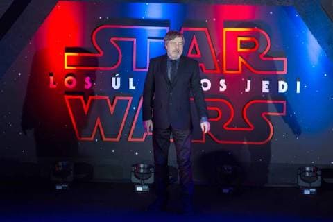 November 20, 2017 - Mexico City, Mexico, Mexico - Actor Mark Hamill is seen attending at black carpet of the Star Wars: The Last Jedi film premiere at Cinepolis Oasis Coyoacan on November 20, 2017 in Mexico City, Mexico Mexico City Mexico  - ZUMAn230 20171120_zaa_n230_140 Copyright: xCarlosxTischlerx