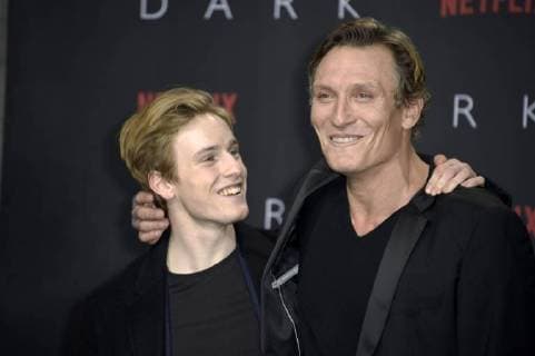 Louis Hofmann and Oliver Masucci at the Premiere the NETFLIX Series Dark in Cinema in Zoo Palace Berlin 20 11 2017 Foto:xF.xKernx xFuturexImage