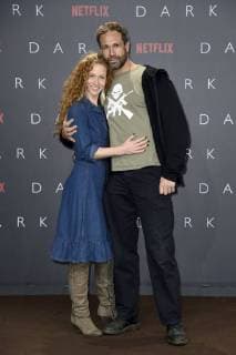 Sina Valeska Young and Evil Jared Hasselhoff at the Premiere the NETFLIX Series Dark in Cinema in Zoo Palace Berlin 20 11 2017 Foto:xF.xKernx xFuturexImage