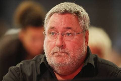 Bundesparteitag 2016 Die Linke Bundesparteitag 2016 Die Linke Axel Troost Magdeburg Sachsen-Anhalt Deutschland Messe *** Bundesparteitag 2016 Die Linke Bundesparteitag 2016 The Left Axel Troost Magdeburg Saxony Anhalt Germany Messe