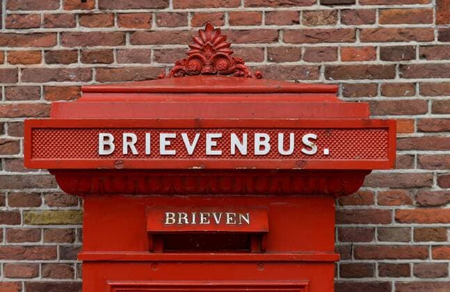 Mailbox Open-air museum Zaanse Schans Zaanstad Netherlands Mailbox Open-air museum Zaanse Schans Zaanstad Netherlands