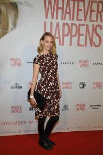 Simone Hanselmann Arrival to Premiere Whatever happens in Cinema Astor Film Lounge in Berlin at 21 11 2017