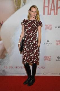 Simone Hanselmann Arrival to Premiere Whatever happens in Cinema Astor Film Lounge in Berlin at 21 11 2017