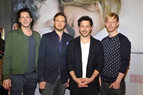 Fahri Yardim St Beaufort and Producer Nile Arrival to Premiere Whatever happens in Cinema Astor Film Lounge in Berlin at 21 11 2017