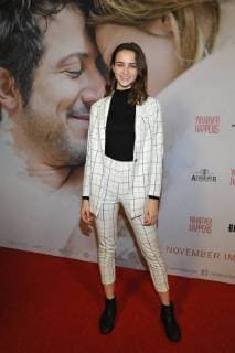 Lisa Vicari Arrival to Premiere Whatever happens in Cinema Astor Film Lounge in Berlin at 21 11 2017