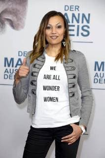 Francisca Urio at the public premiere from the Man out the Ice in Zoo Palace in Berlin at 21 11 2017