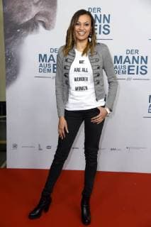 Francisca Urio at the public premiere from the Man out the Ice in Zoo Palace in Berlin at 21 11 2017