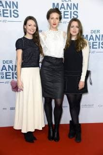 Juliet Hartmann Natalia Belitski Alice Dwyer at the public premiere from the Man out the Ice in Zoo Palace in Berlin at 21 11 2017
