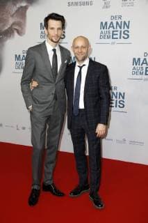 Sabin Tambrea and Jürgen Vogel at the Premiere the Movie the Man out the Ice in Zoo Palace Berlin 21 11 2017 Foto:xS.xGabschx xFuturexImage