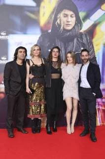 Fatih Akin Diane Kruger Samia Hanna Hilsdorf and Denis Moschitto at the Premiere the Cinema out the Nothing in Cinemaxx at Dammtor Hamburg 21 11 2017 Foto:xC.xTamckex xFuturexImage