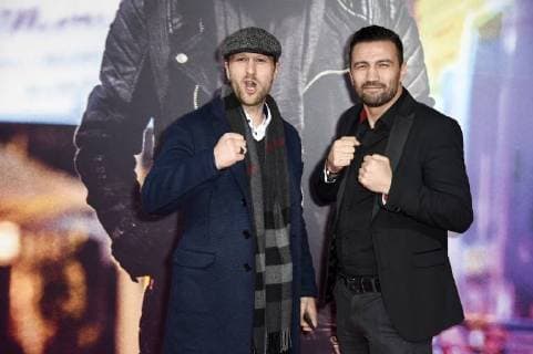 Laurens Walter and Yasar Cetin at the Premiere the Cinema out the Nothing in Cinemaxx at Dammtor Hamburg 21 11 2017 Foto:xF.xKernx xFuturexImage