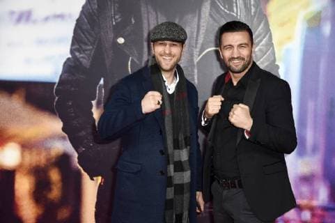Laurens Walter and Yasar Cetin at the Premiere the Cinema out the Nothing in Cinemaxx at Dammtor Hamburg 21 11 2017 Foto:xF.xKernx xFuturexImage