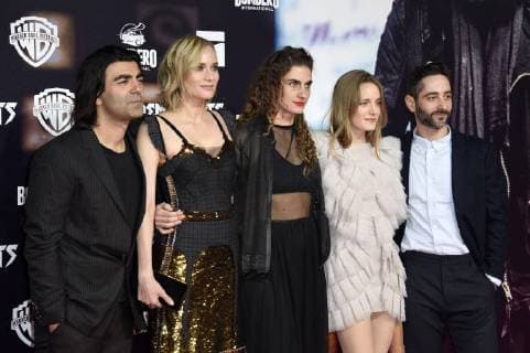 Fatih Akin Diane Kruger Samia Hanna Hilsdorf and Denis Moschitto at the Premiere the Cinema out the Nothing in Cinemaxx at Dammtor Hamburg 21 11 2017 Foto:xF.xKernx xFuturexImage