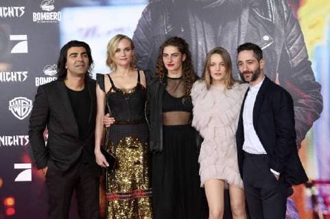Fatih Akin Diane Kruger Samia Hanna Hilsdorf and Denis Moschitto at the Premiere the Cinema out the Nothing in Cinemaxx at Dammtor Hamburg 21 11 2017 Foto:xH.xHartmannx xFuturexImage