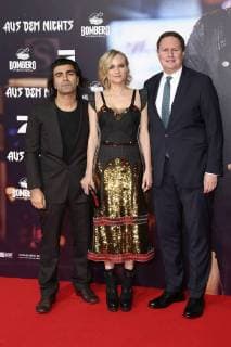 Fatih Akin Diane Kruger and Carsten at the Premiere the Cinema out the Nothing in Cinemaxx at Dammtor Hamburg 21 11 2017 Foto:xH.xHartmannx xFuturexImage