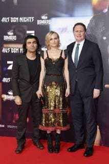 Fatih Akin Diane Kruger and Carsten at the Premiere the Cinema out the Nothing in Cinemaxx at Dammtor Hamburg 21 11 2017 Foto:xH.xHartmannx xFuturexImage