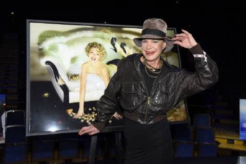 Barbara Engel at the presentation of the Lambertz Fine Art calendar 2018 in the Friedrichstadtpalast in Berlin on 22.11.2017