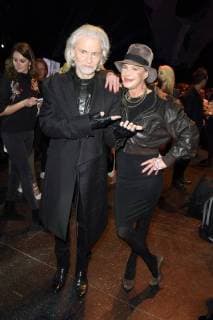 Hermann Buehlbecker Barbara Engel at the presentation of the Lambertz Fine Art calendar 2018 in the Friedrichstadtpalast in Berlin on 22.11.2017