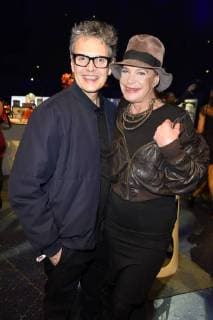 Rolf Scheider Barbara Engel at the presentation of the Lambertz Fine Art calendar 2018 in the Friedrichstadtpalast in Berlin on 22.11.2017