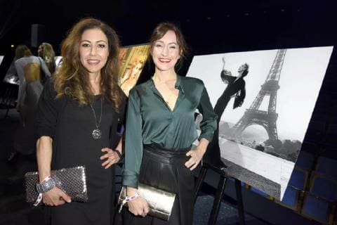 Anastasia Zampounidis Maike von Bremen at the presentation of the Lambertz Fine Art Calendar 2018 in the Friedrichstadtpalast in Berlin on 22.11.2017