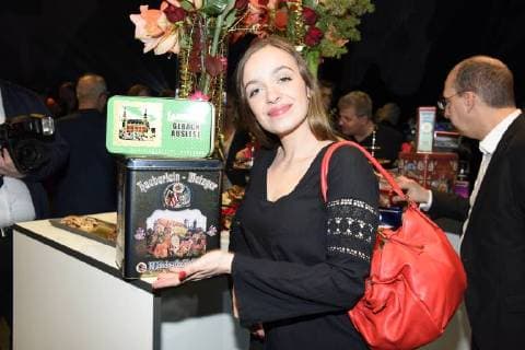 Nellie Thalbach at the presentation of the Lambertz Fine Art Calendar 2018 in the Friedrichstadtpalast in Berlin on 22.11.2017